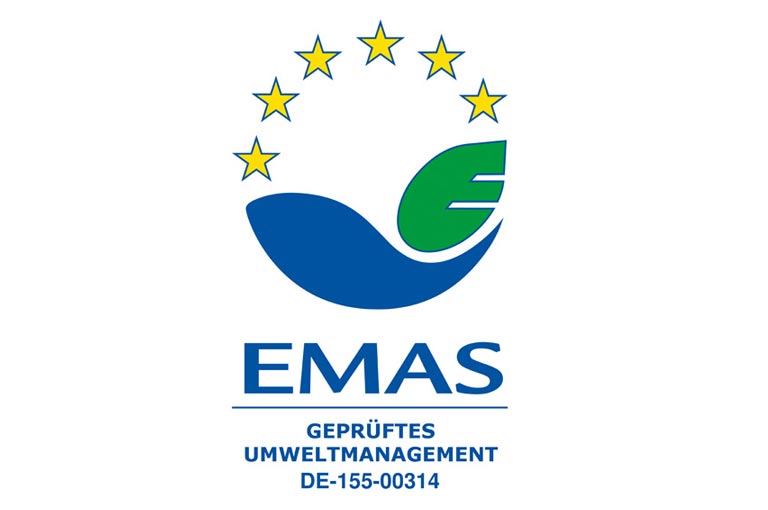 EMAS Siegel Geprüftes Umweltmanagement