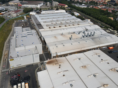 MEILLER factory in Slany, Czech Republic